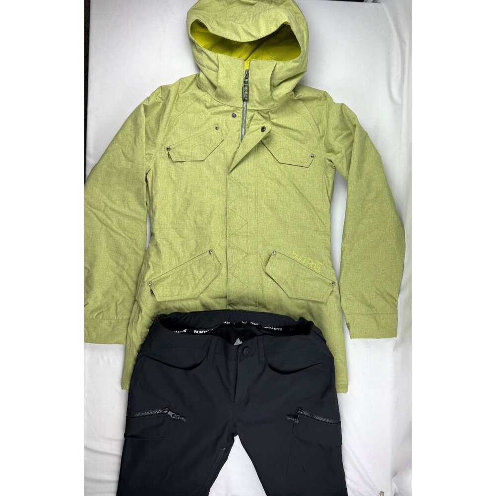 Burton Snowboard Dry Ride Cool Flavors Jacket And Pants Size Small Women’s